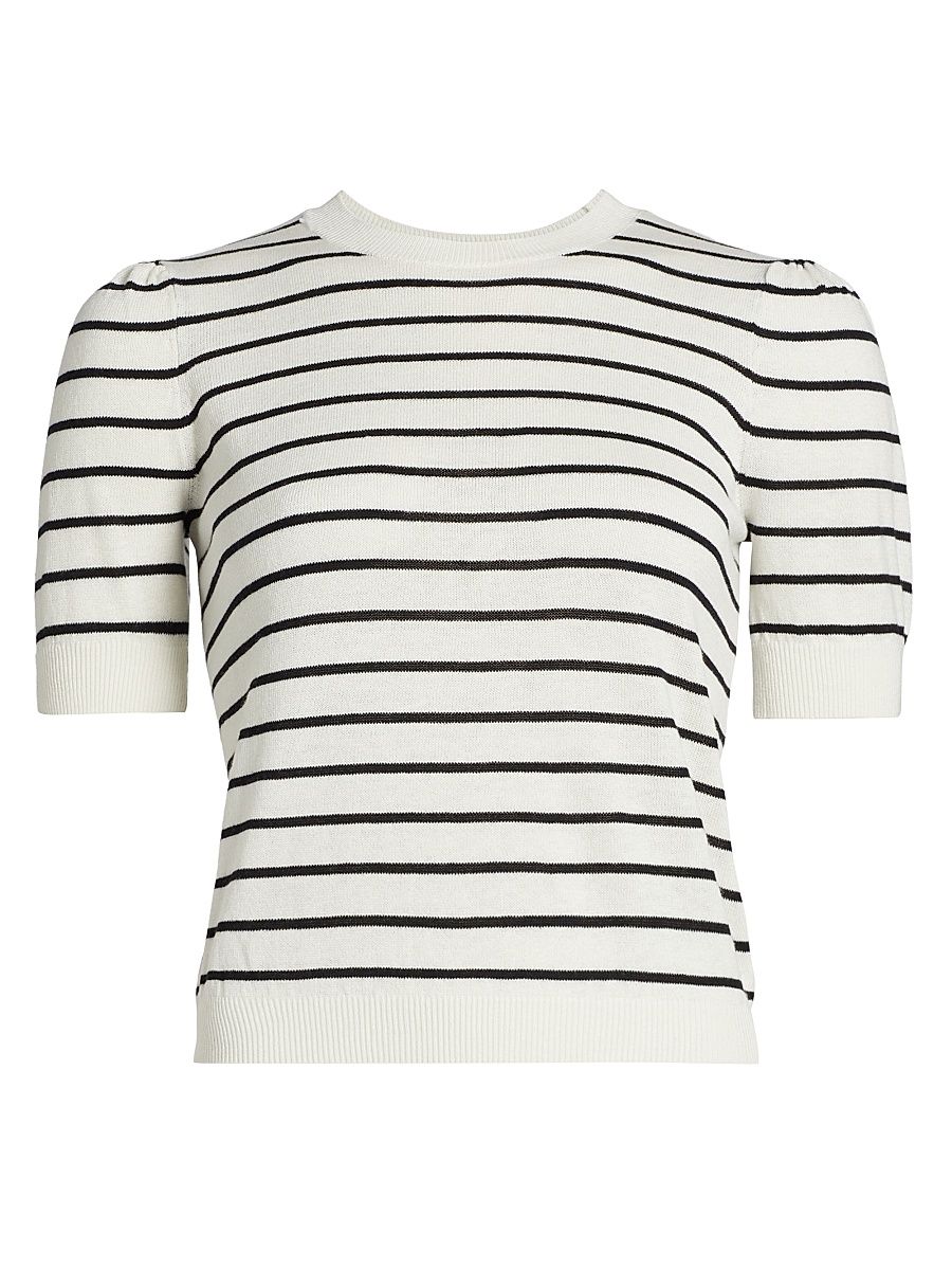 Women's The Gathered Sweater - Cream Multi - Size XS