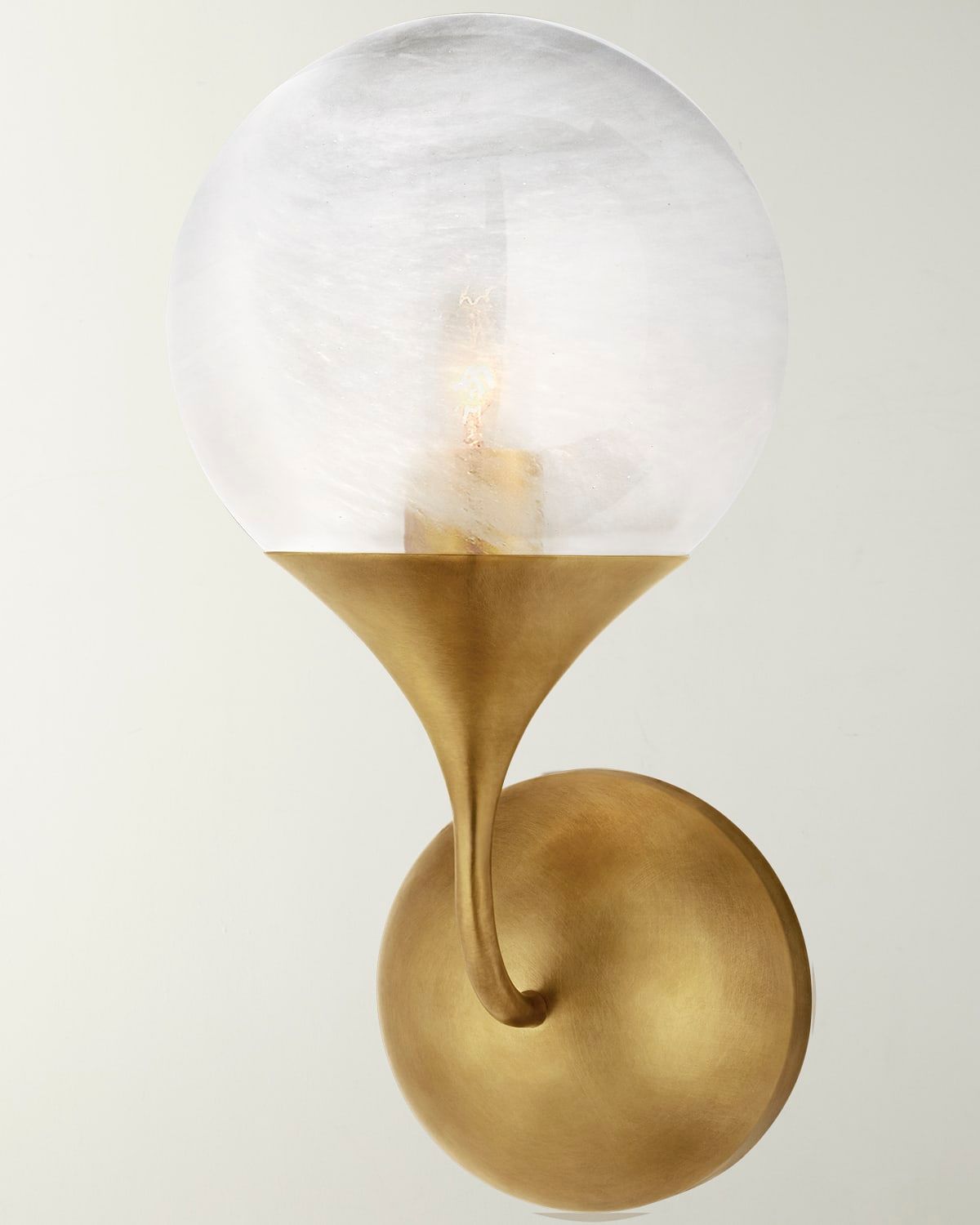 Cristol Small Single Sconce By AERIN