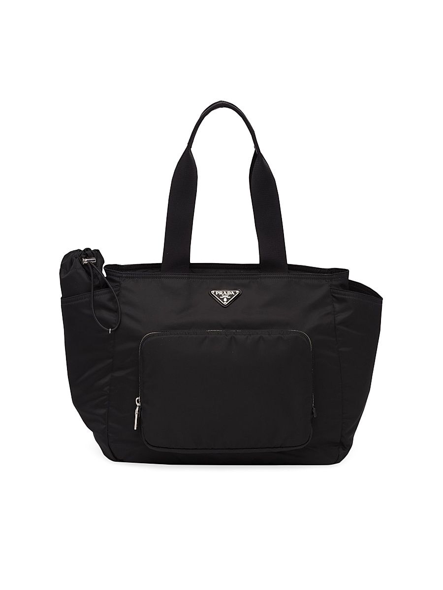 Women's Re-Nylon Baby Bag - Black