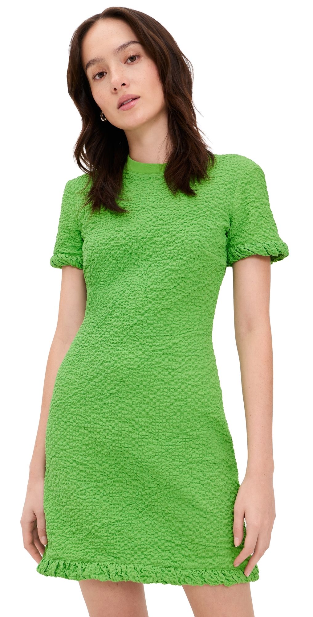 STAUD Delia Dress Sprout S