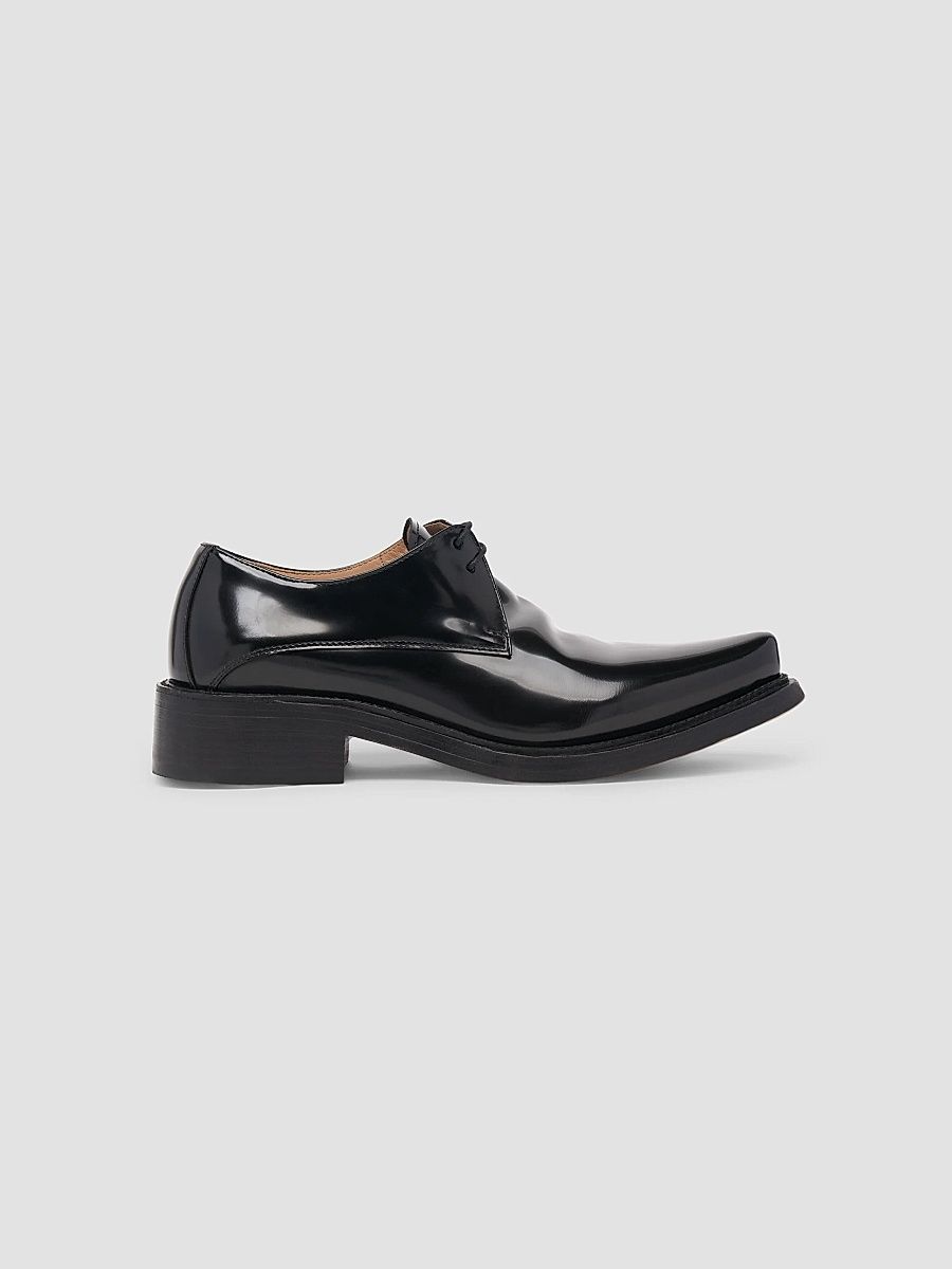 Women's Glaston Lace-Up Patent Leather Derbys - Black - Size 11