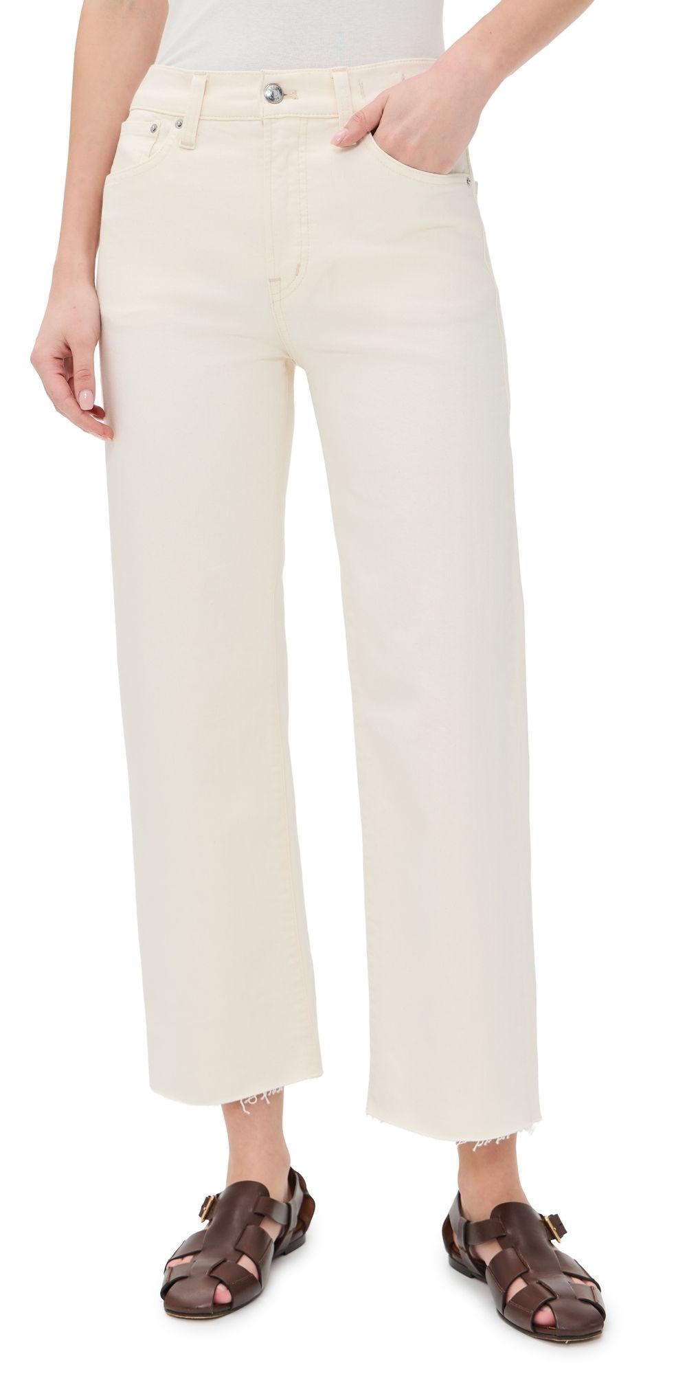 Madewell The Perfect Vintage Crop Jeans Vintage Canvas 33