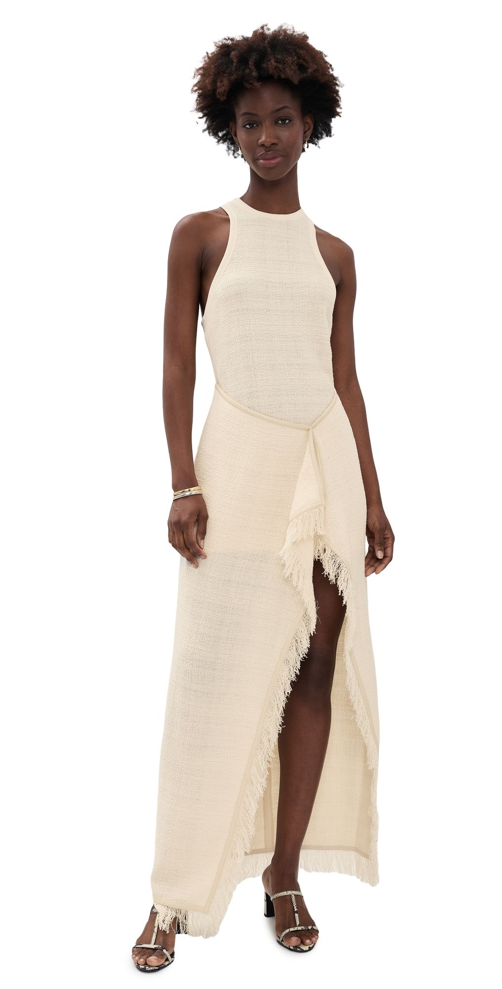 Nanushka Rayen Dresses Ivory M