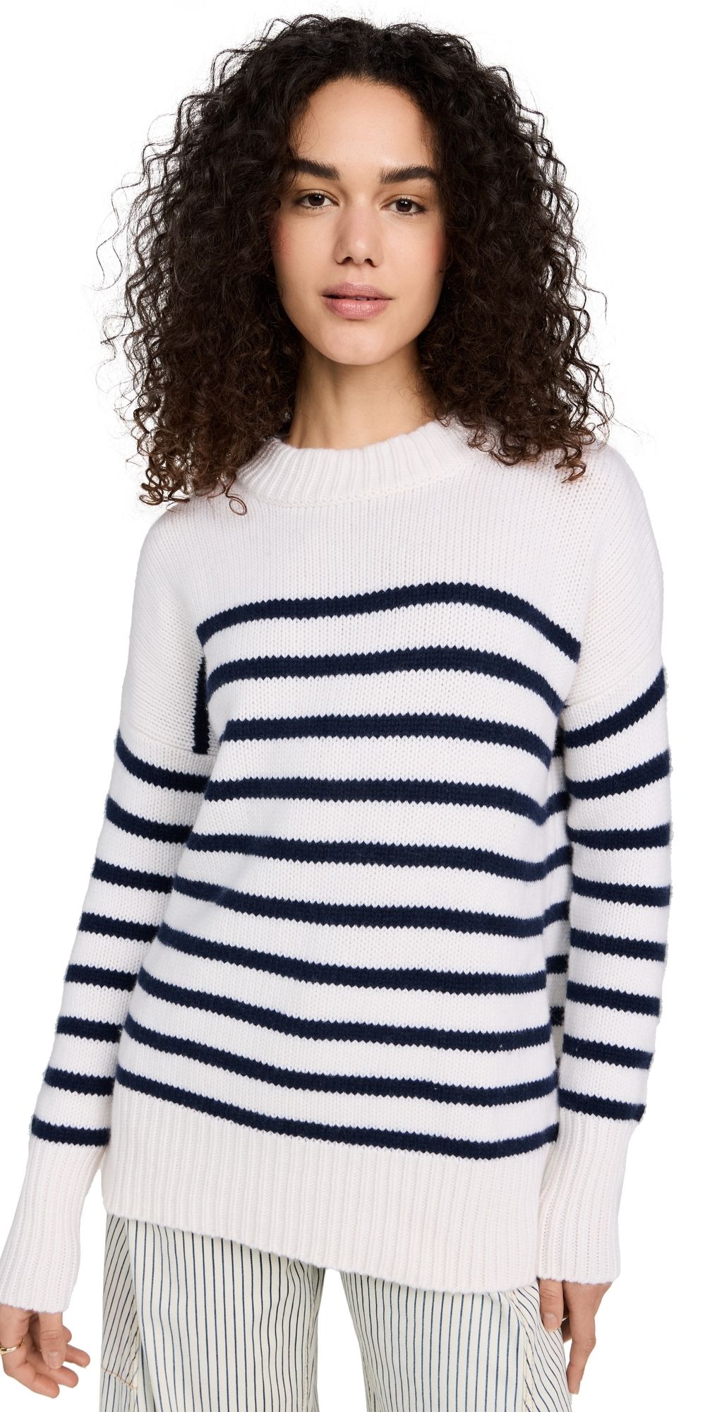 La Ligne Marin Sweater Cream/Navy M