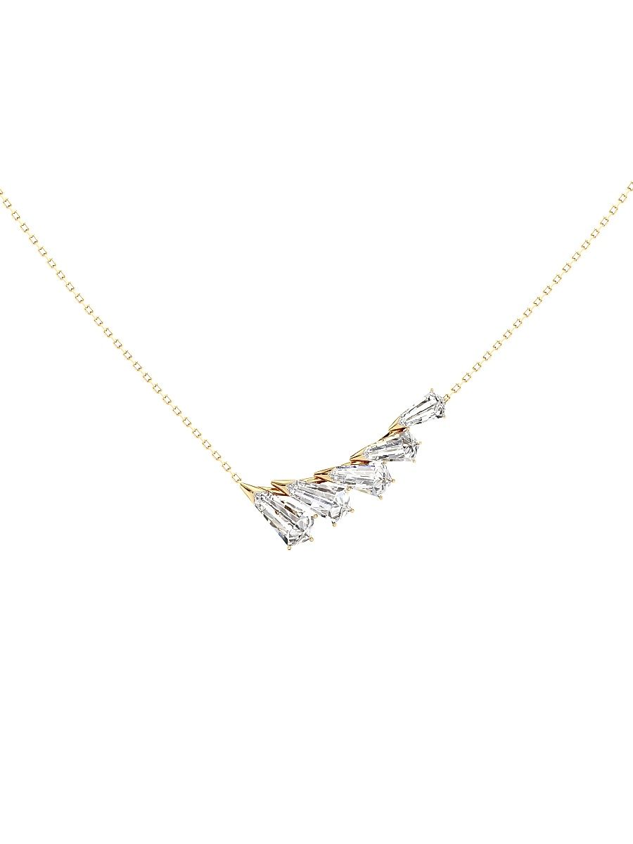 Women's Phoenix 18K Yellow Gold & 3.33 TCW Lab-Grown Diamond Wing Pendant Necklace - Yellow Gold