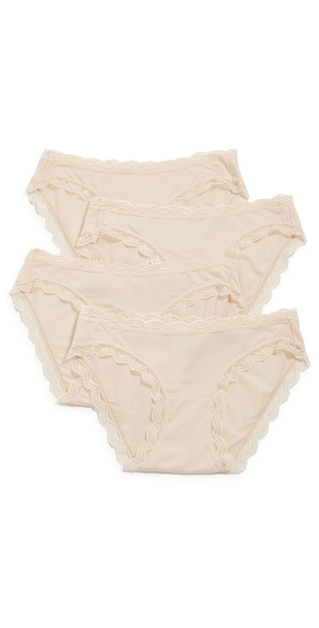 Stripe & Stare Original Knicker Panties Four Pack Sand 1X