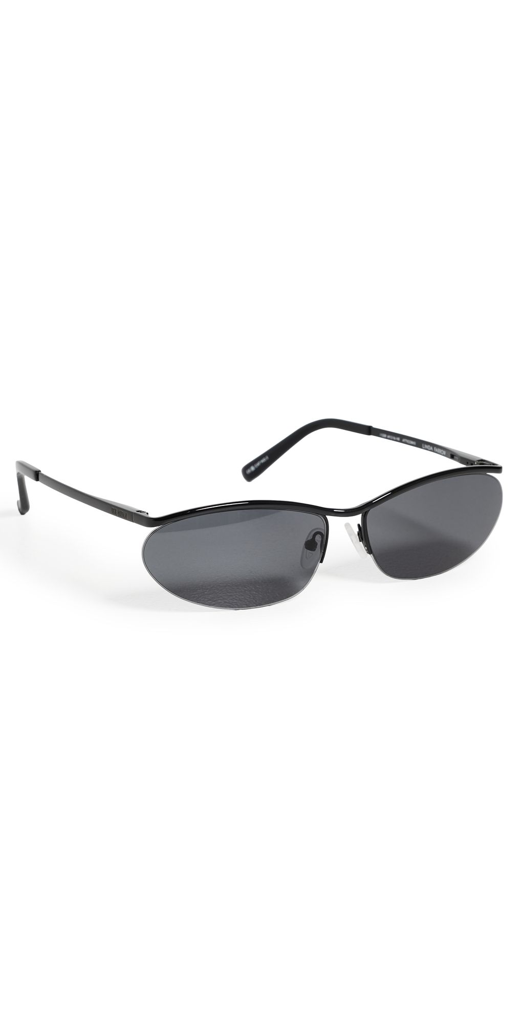 The Attico Charlotte Sunglasses Black One Size