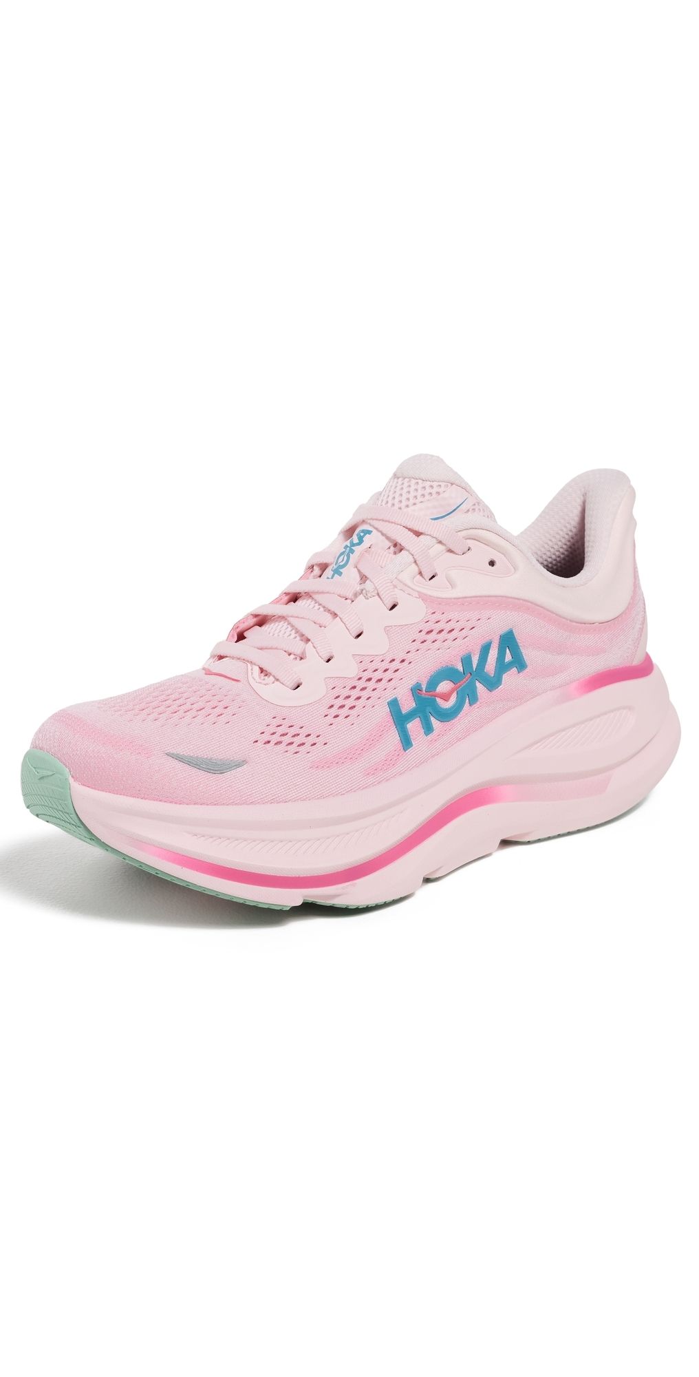 HOKA Bondi 9 Sneakers Rose Tea/Petal 10.5