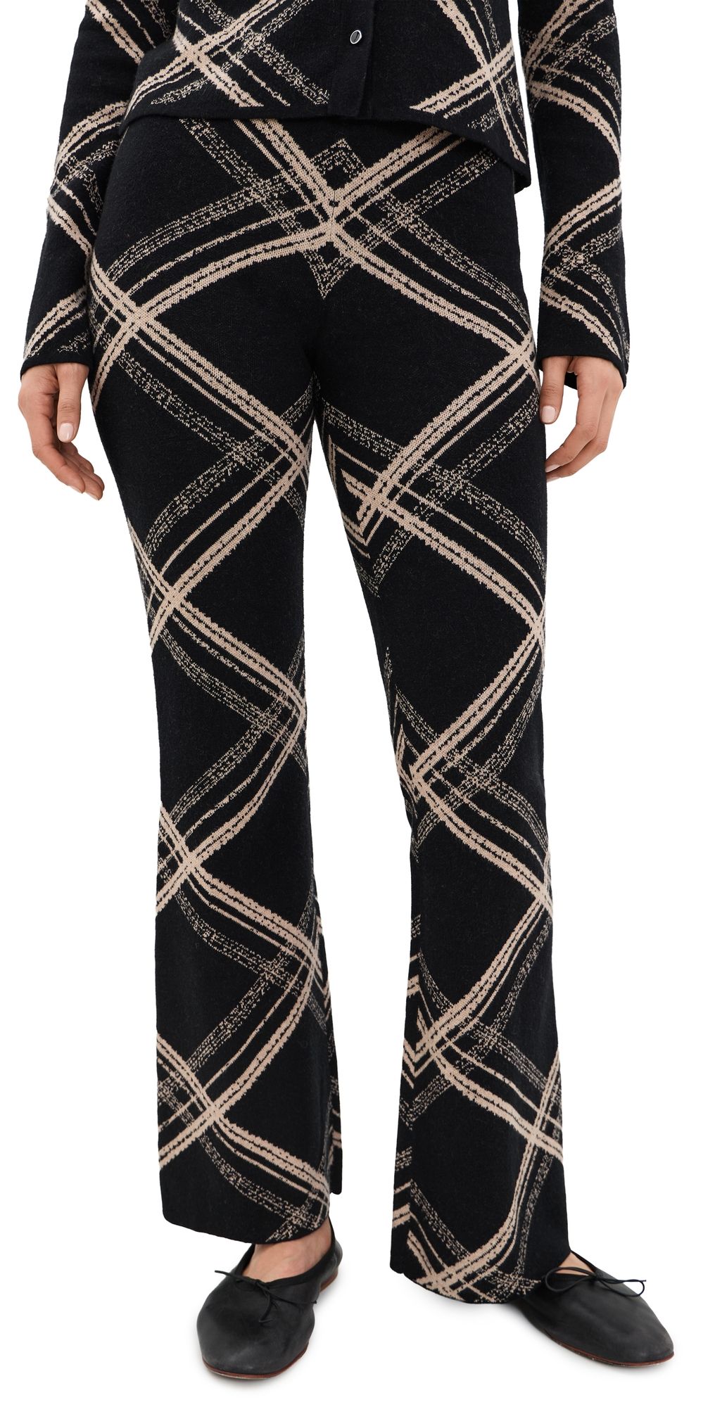 MISA Ren Pants Plaid L
