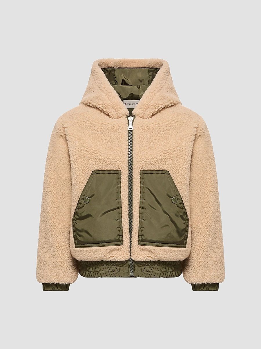 Baby Boy's & Little Boy's Hoodie in Teddy - Beige - Size 14