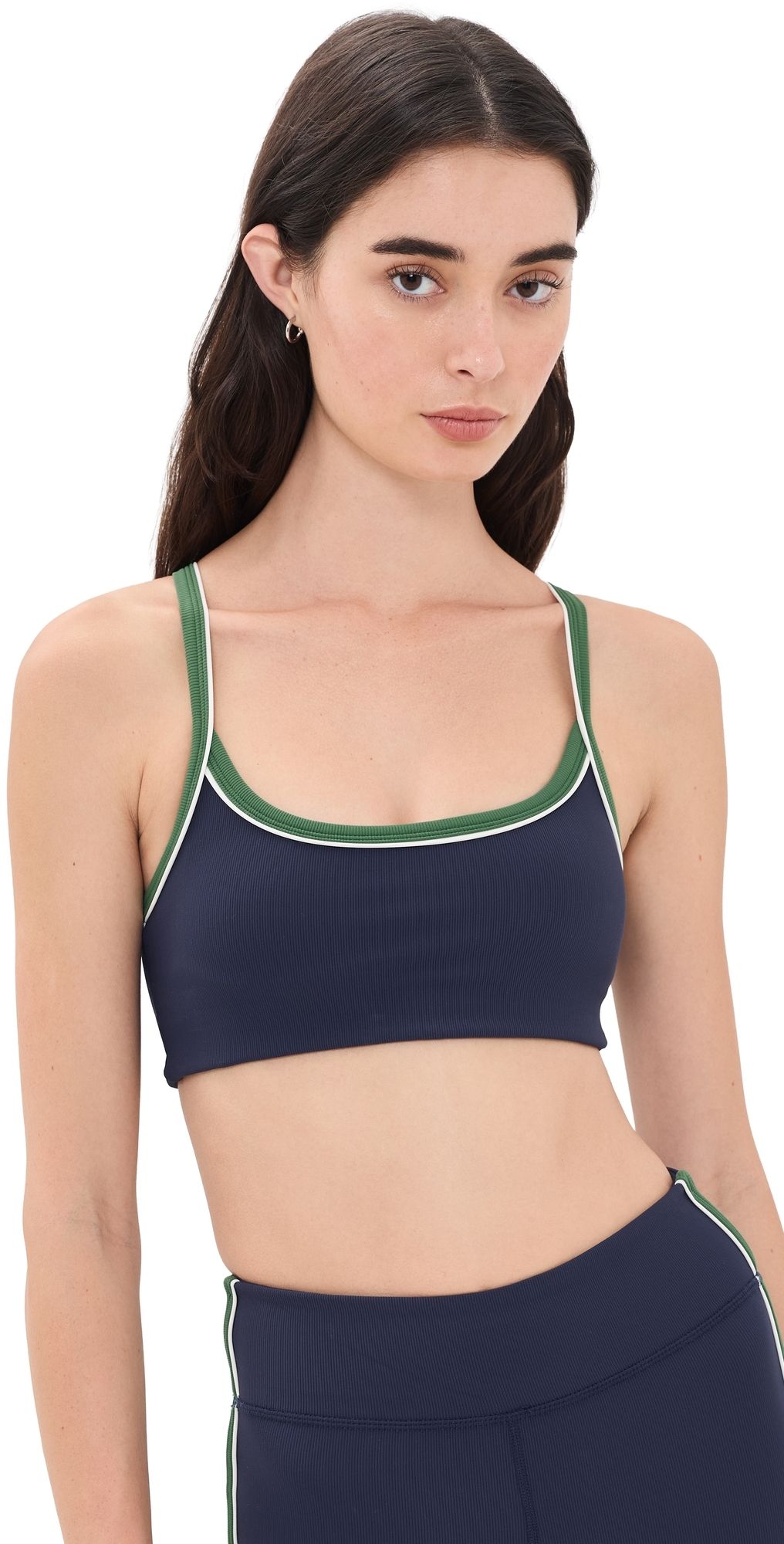 The Upside Rhythm Faye Racerback Bra Navy XL