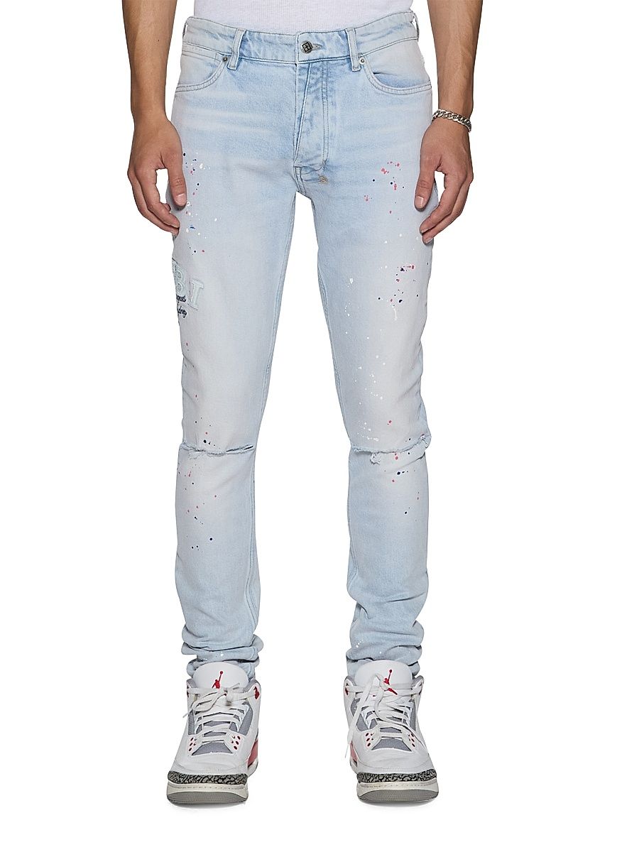 Men's Van Winkle Logo Jeans - Denim - Size 30