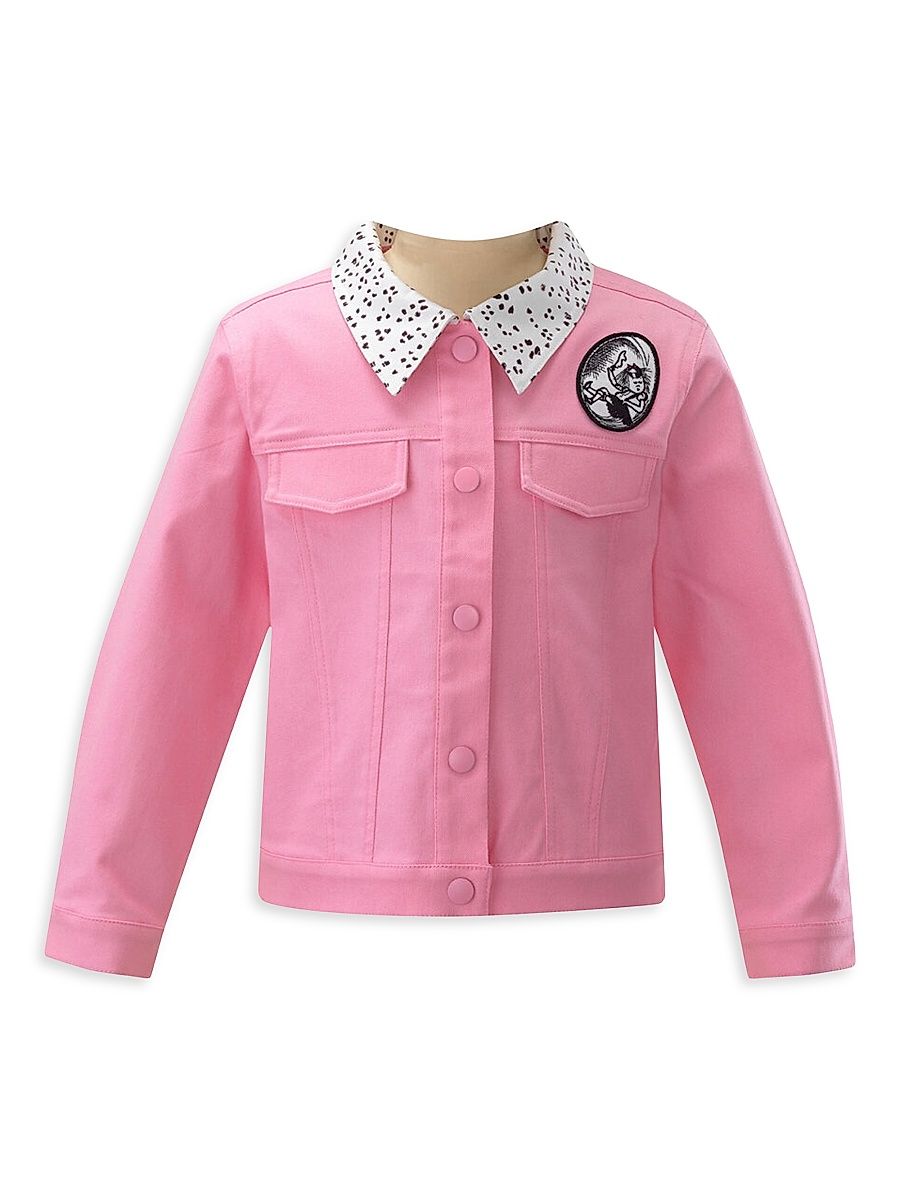 Eloise Little Girl's & Girl's Eloise Logo Trucker Jacket - Pink - Size 14