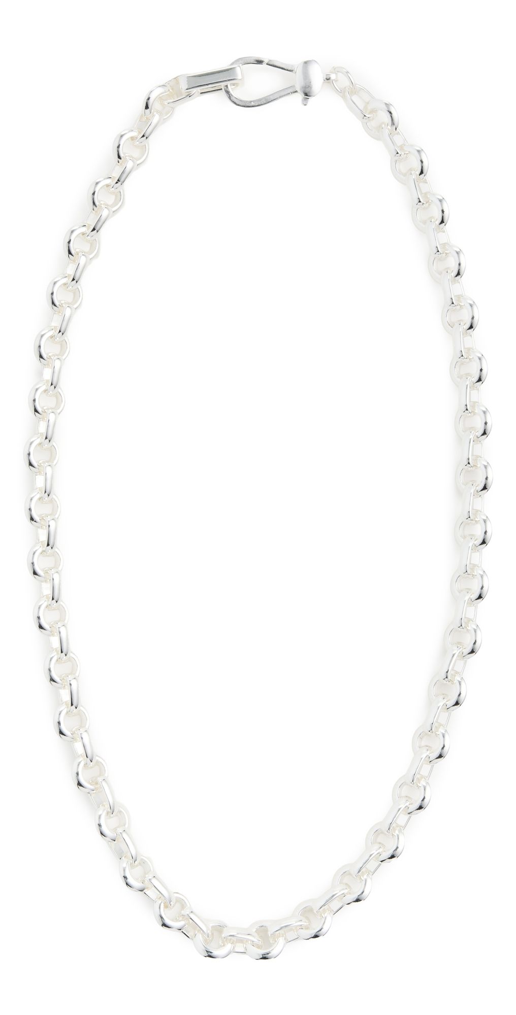 Sophie Blake Noah Rollo Necklace Silver One Size