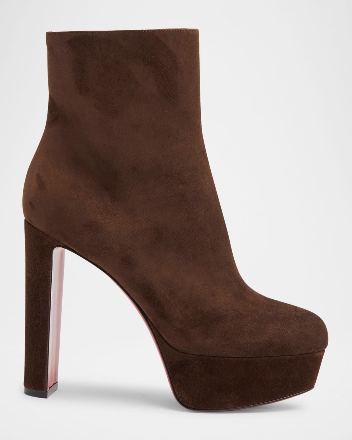 55mm Loo Suede Ankle Booties