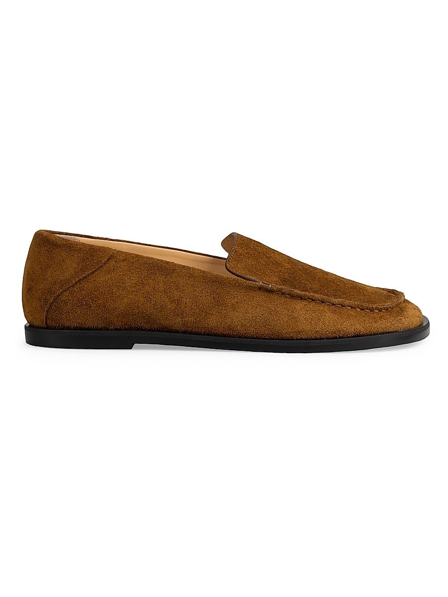 Women's Drew Suede Penny Loafers - Toffee Suede - Size 12