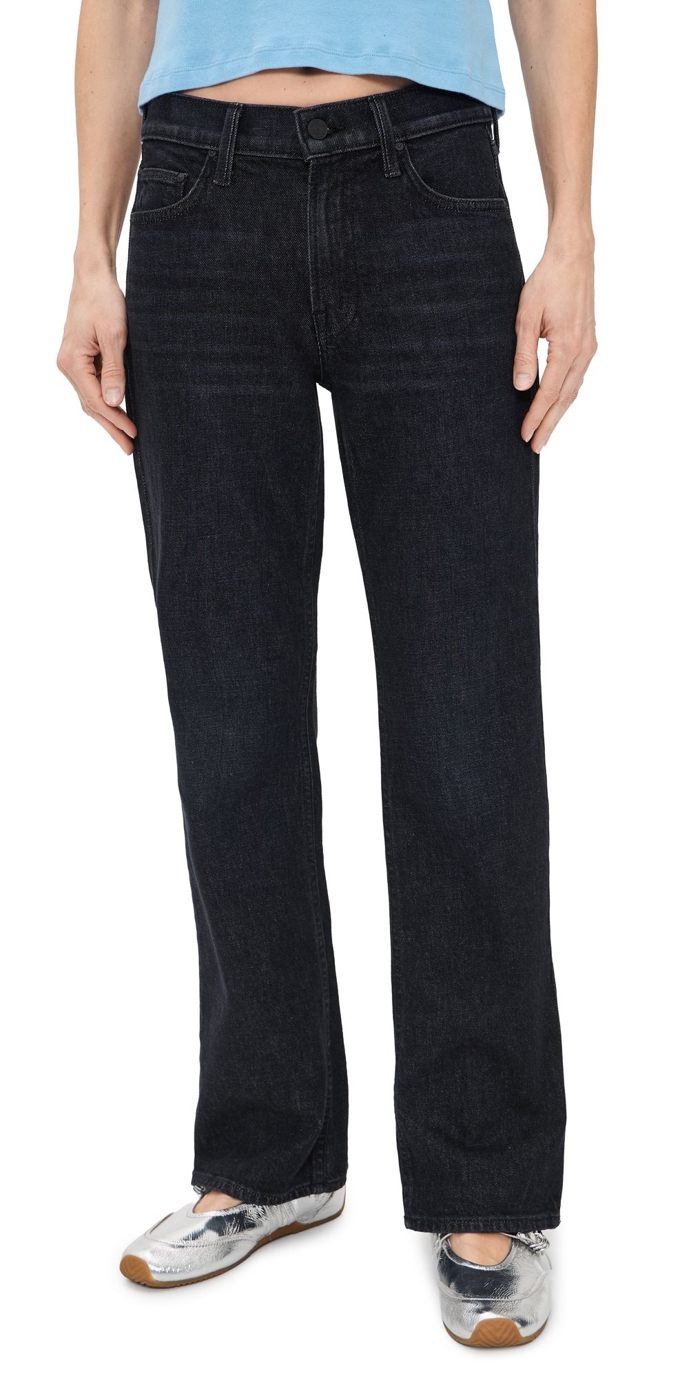 MOTHER Petite Lil Reifler Jeans Starry-Eyed 28