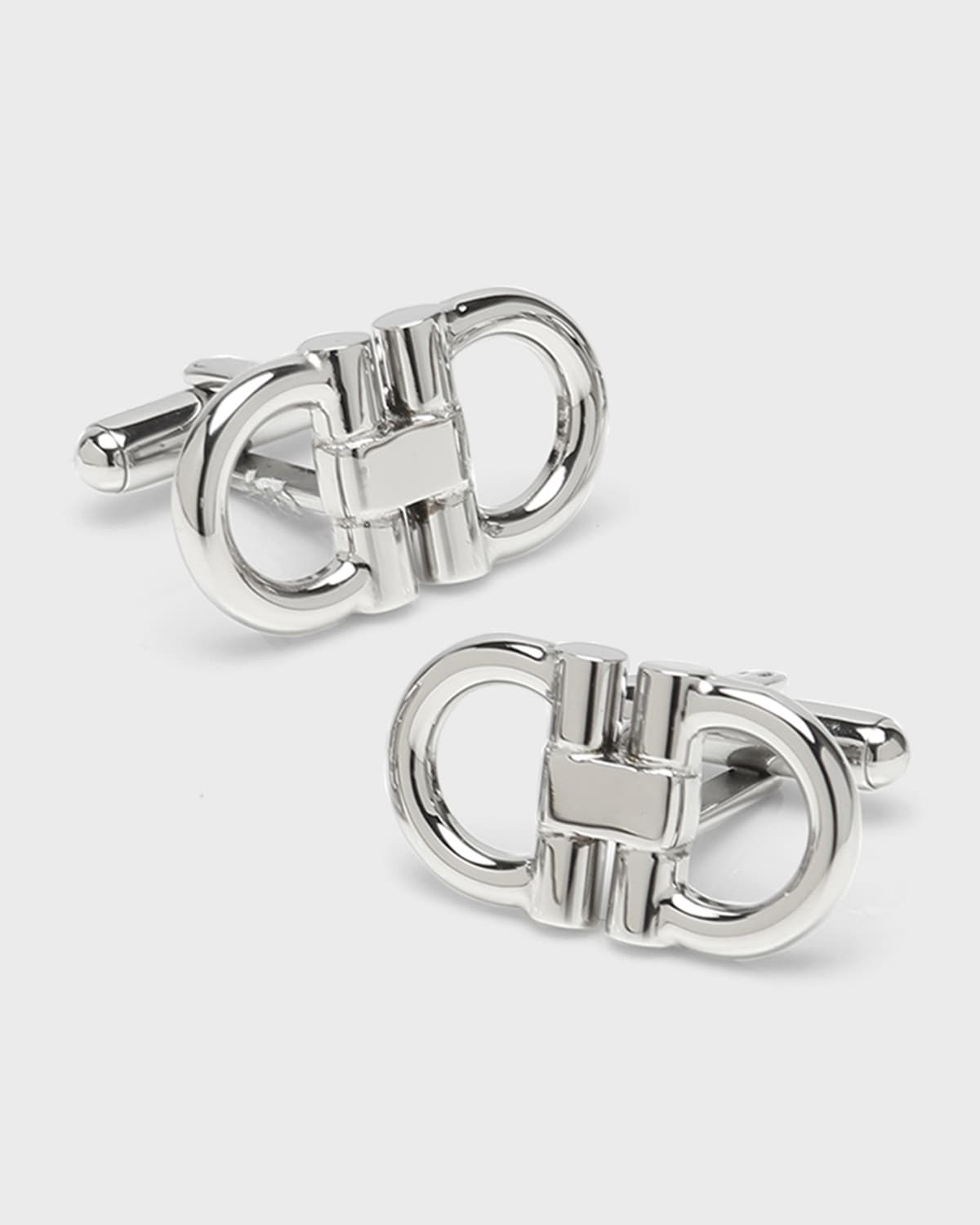 Men & apos;s Stainless Steel Horsebit Cufflinks