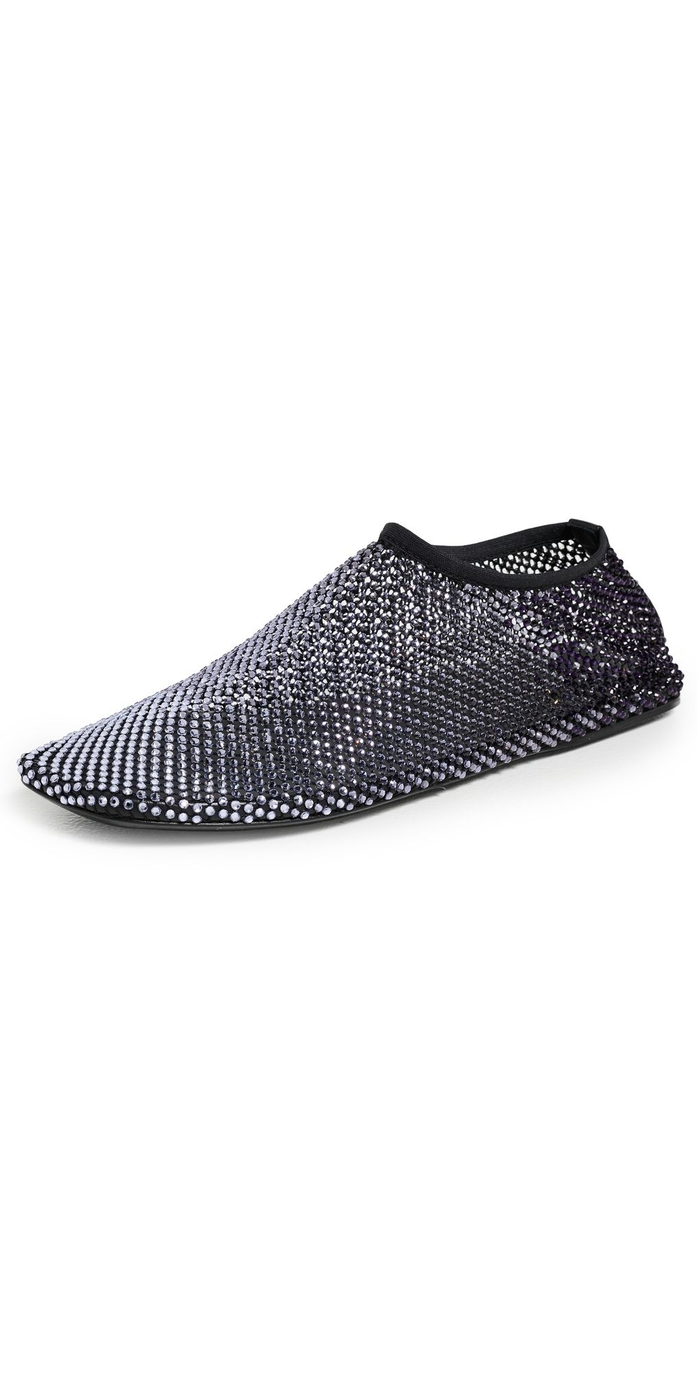 Christopher Esber Minette Ombre Crystal Flats Viola Ombre 38