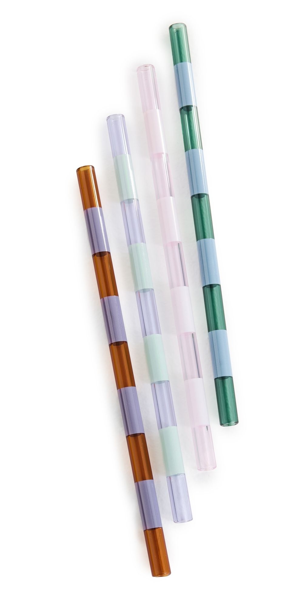 FAZEEK Striped Straws Mixed One Size