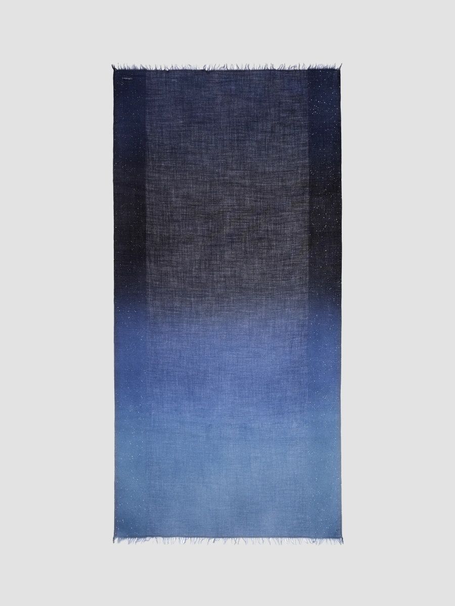Faliero Sarti Women's Kus Kus Sequin Wool-Silk Scarf - Navy
