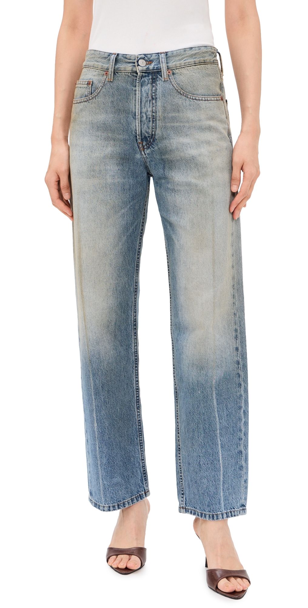MM6 Maison Margiela Five Pocket Jeans Medium Blue 29