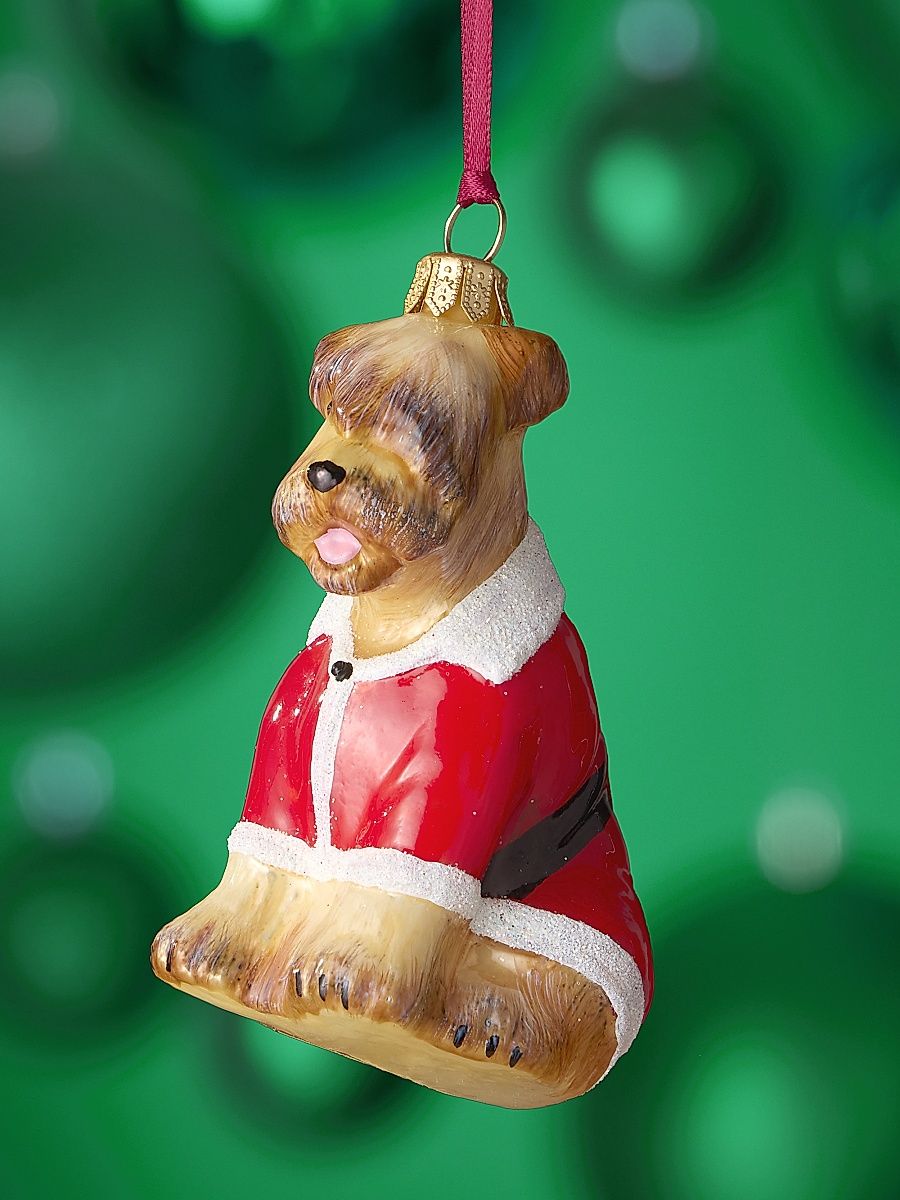 Soft-Coated Wheaten Glass Ornament