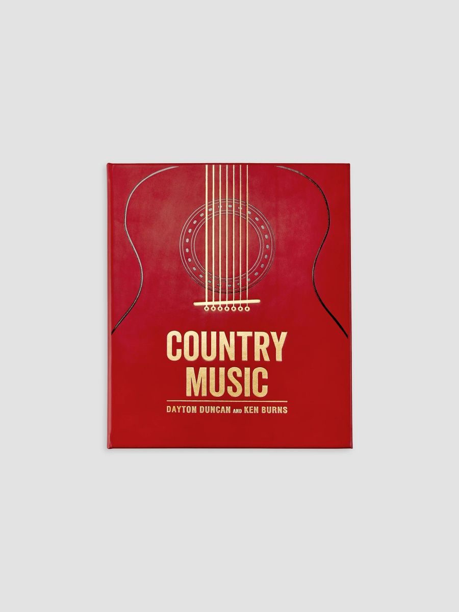 Graphic Image "Country Music" Leather-Bound Hardcover Book
