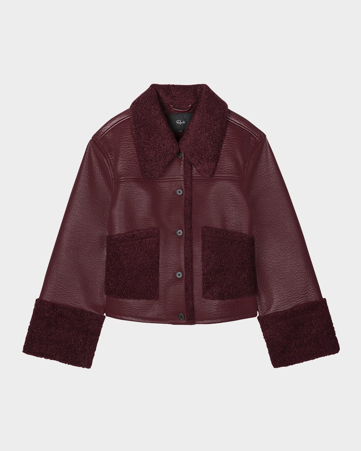 Dria Faux Leather Jacket