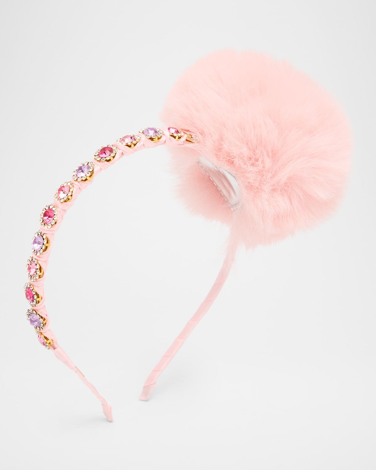 Girl & apos;s Thin Gem-Embellished Headband