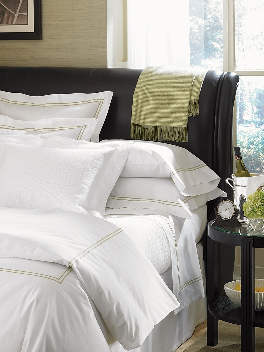 Grande Hotel Sheet & Pillowcase Collection - White - Size Twin
