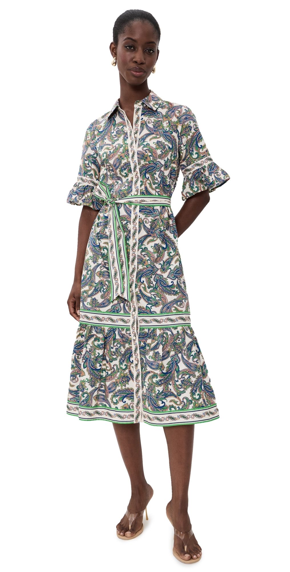 Shoshanna Alix Dress Ivory Multi 8