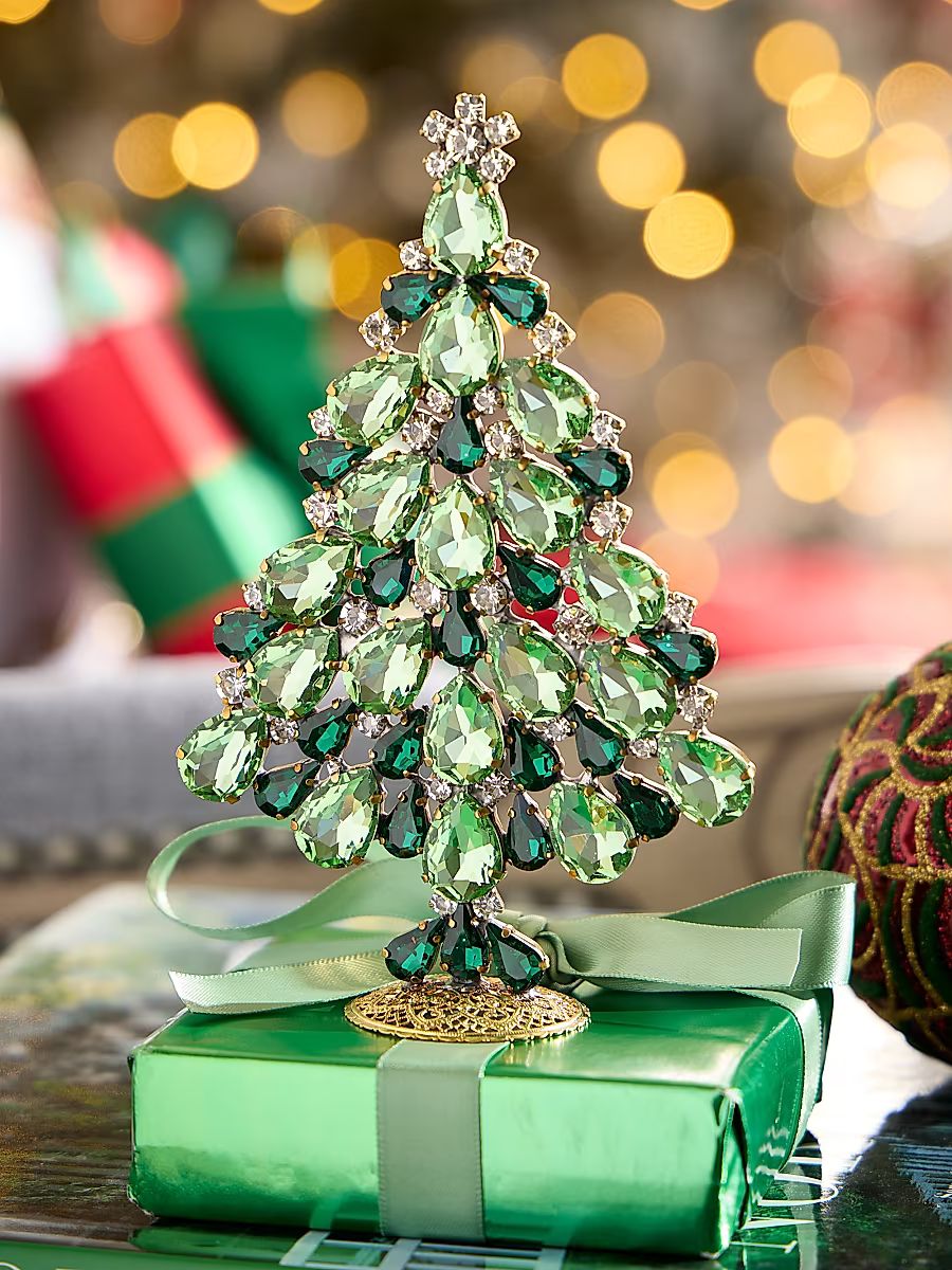 Delightful Crystal Christmas Tree Decoration