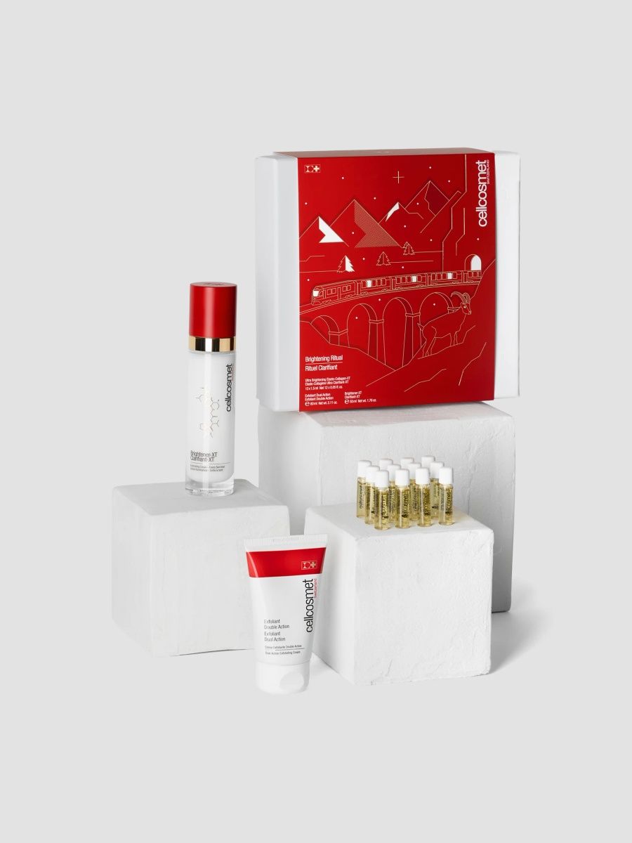 Cellcosmet Switzerland Ultra Brightening Ritual 3-Piece Skincare Set