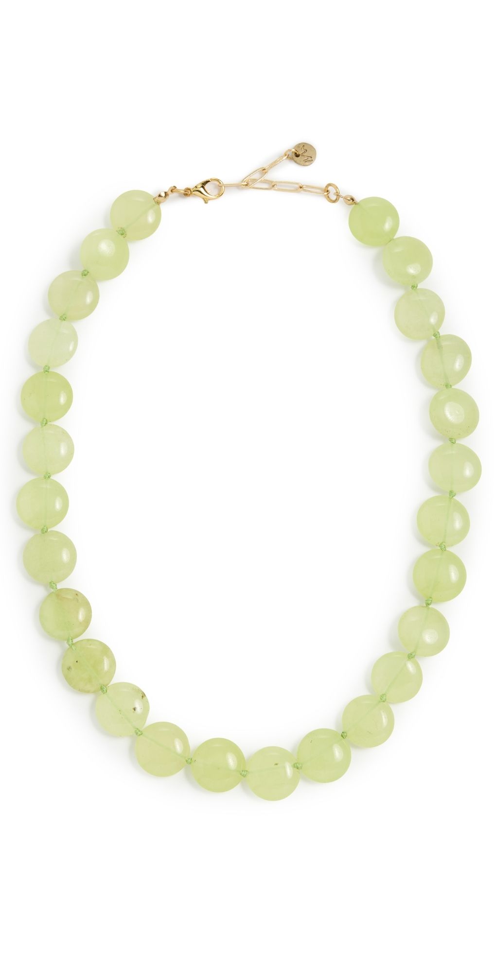 Maison Irem Lake Necklace Green One Size