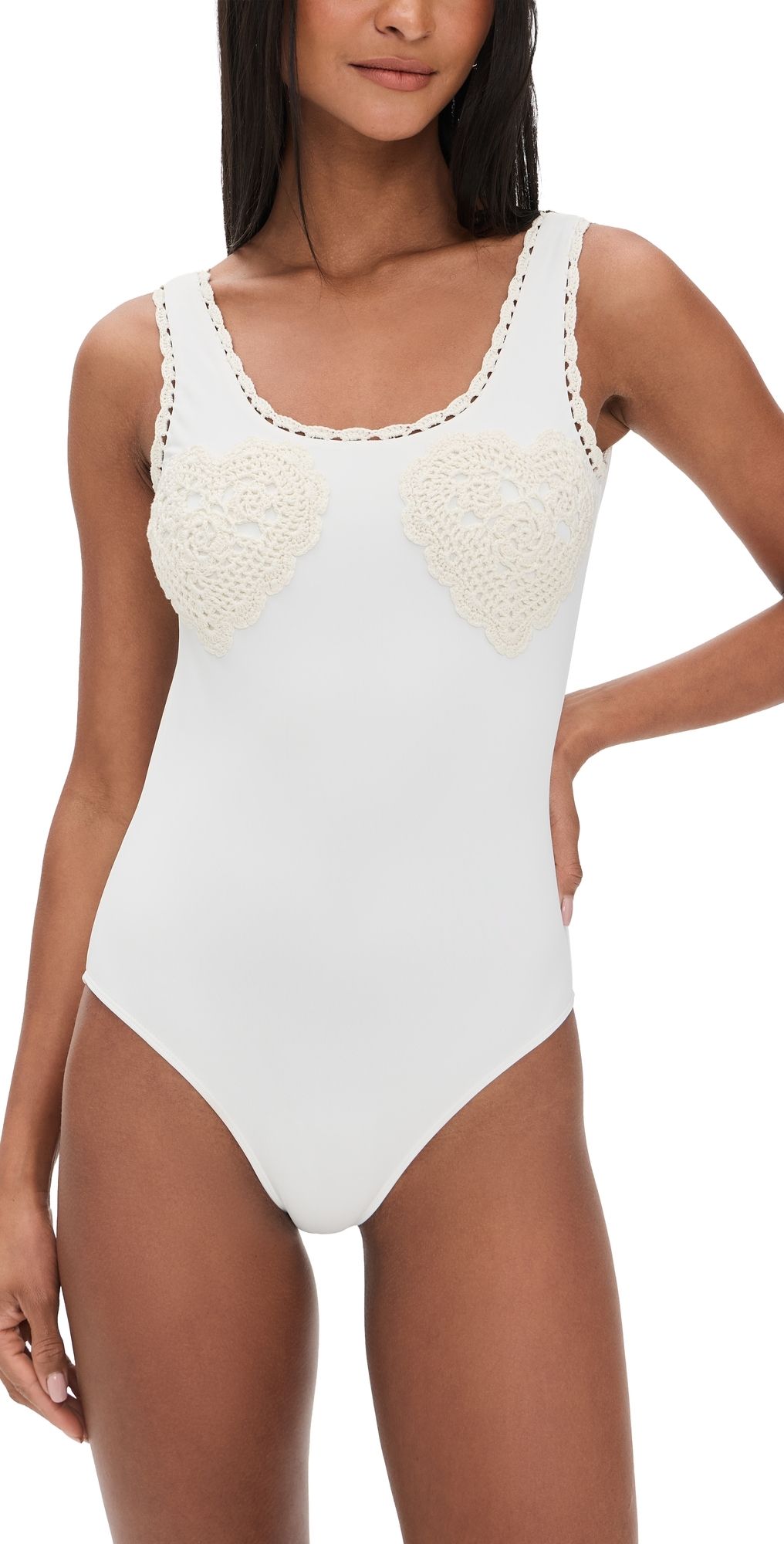 Sea Madelyn Crochet One Piece White S
