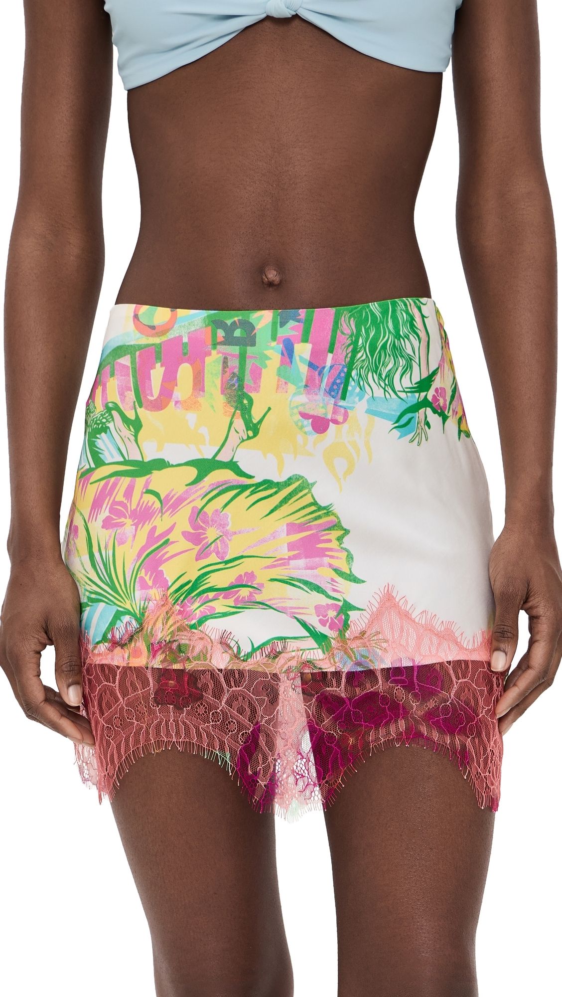 Donde Esteban Sonido Bestial Mini Skirt Multi XS