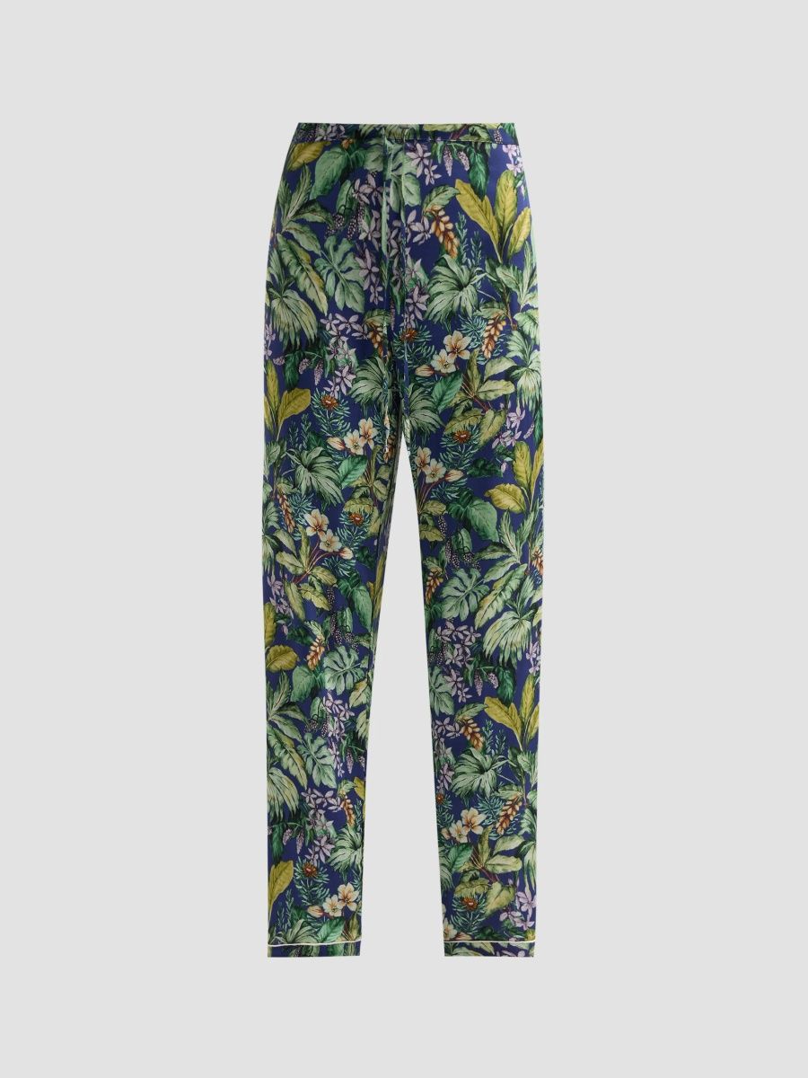 Lise Charmel Women's Printed Pajama Pants - Vert Parme - Size Large