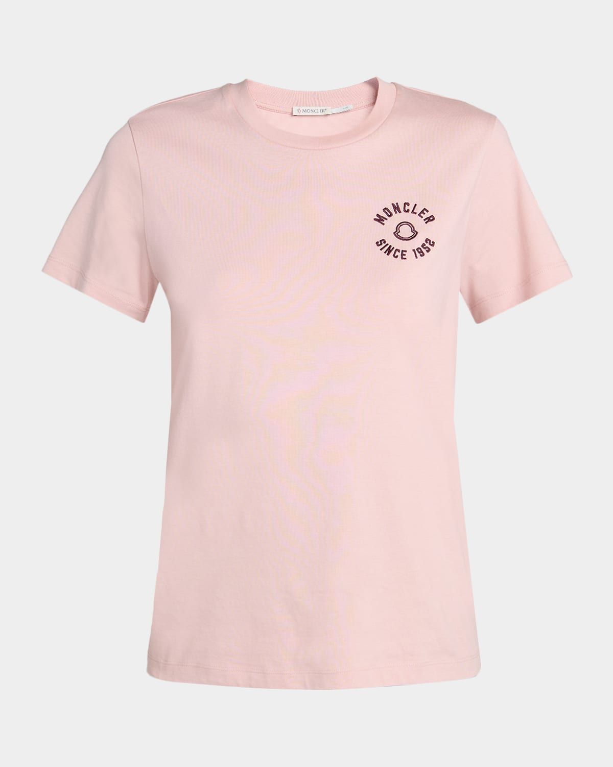 Short-Sleeve Logo Embroidered T-Shirt