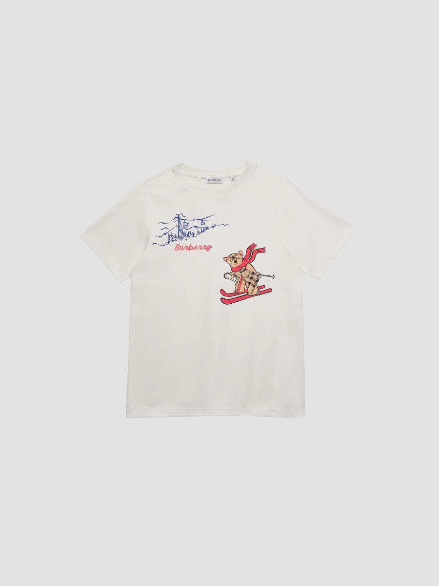 Burberry Boy's Little Boy's & Boy's Ski Thomas Bear T-Shirt - Chalk White - Size 8