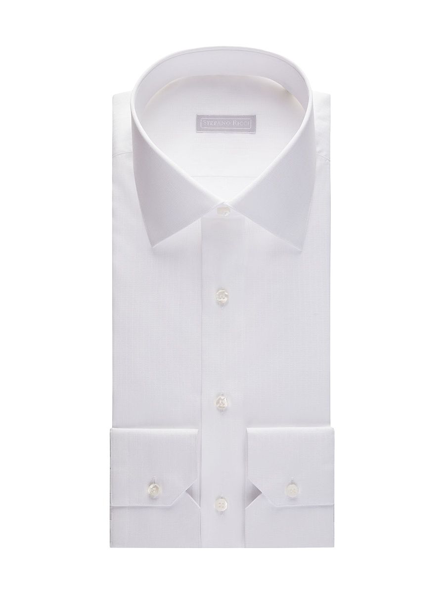 Men's Refined Classic Dress Shirt - White - Size 15.75
