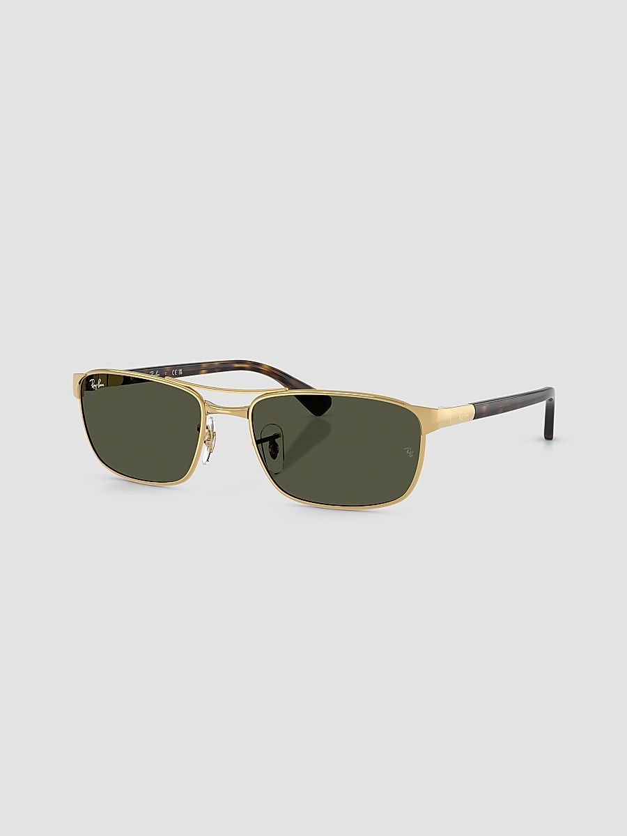Men's RB3778 60MM Pilot Sunglasses - Gold Black