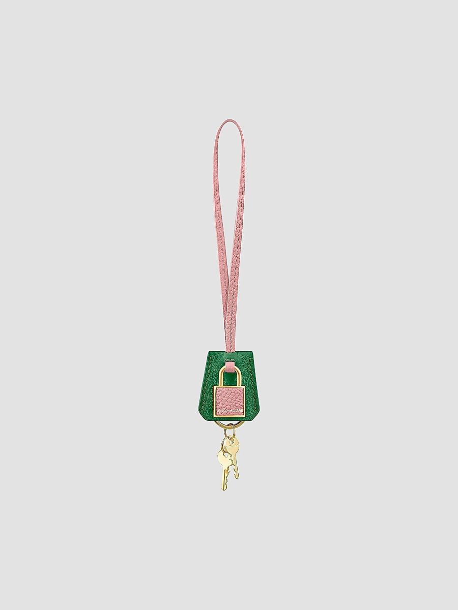 Maison de Sabre Women's The SABRÉMOJI Padlock Charm - Emerald Lily