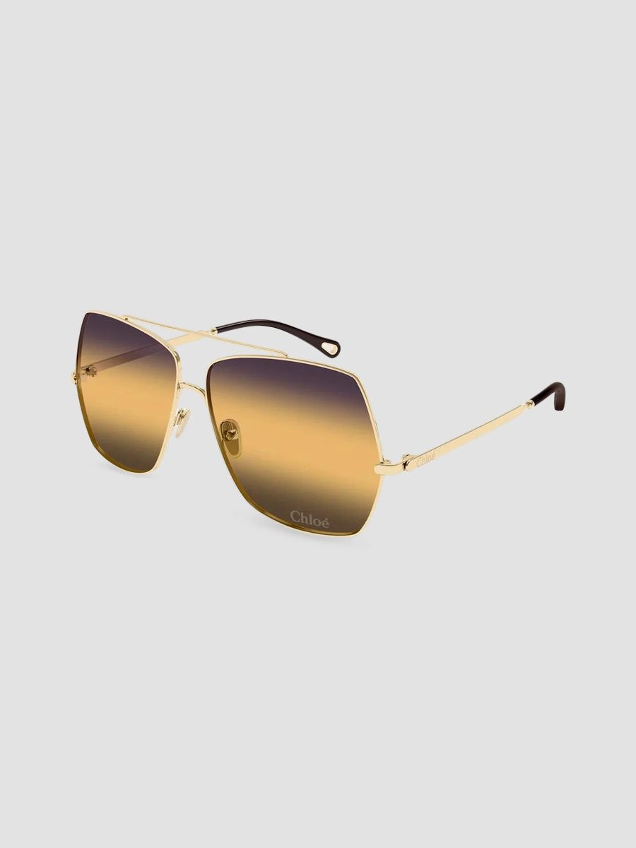 Women's 62MM Aviator Sunglasses - Gold