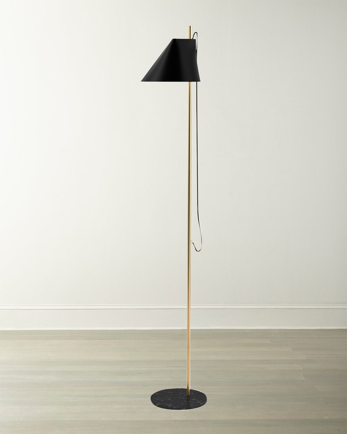 Yuh Brass Floor Lamp, 55"