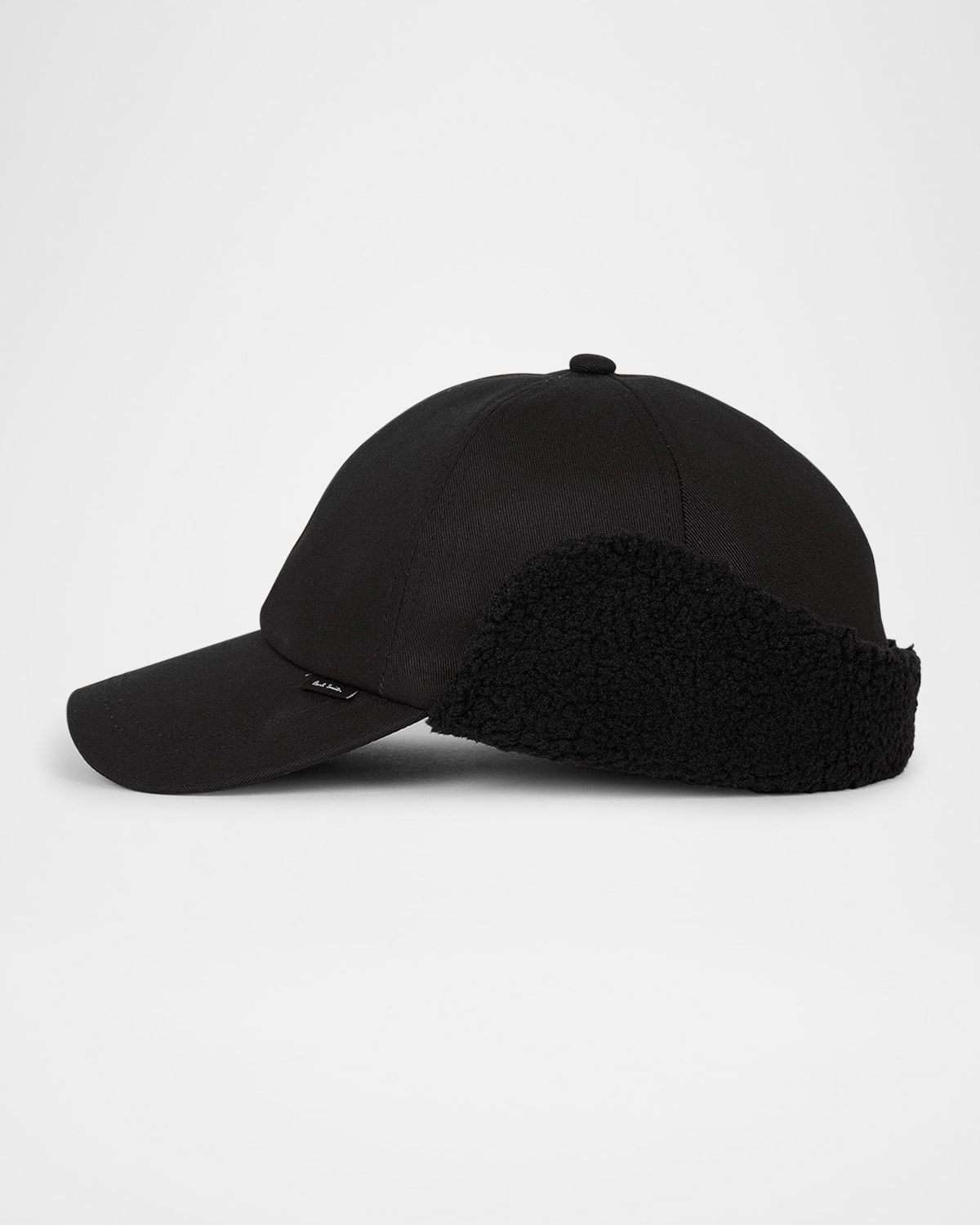 Men & apos;s Faux Shearling Ear Flap Baseball Cap
