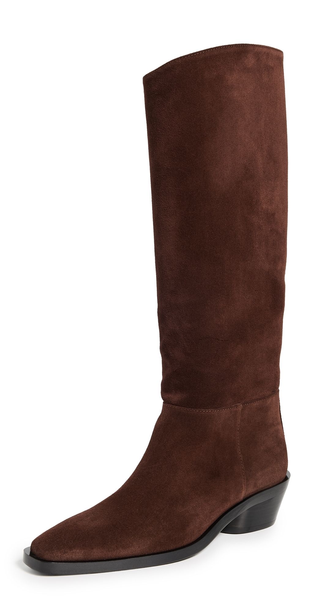 Proenza Schouler Bronco Knee High Boots Chocolate 40