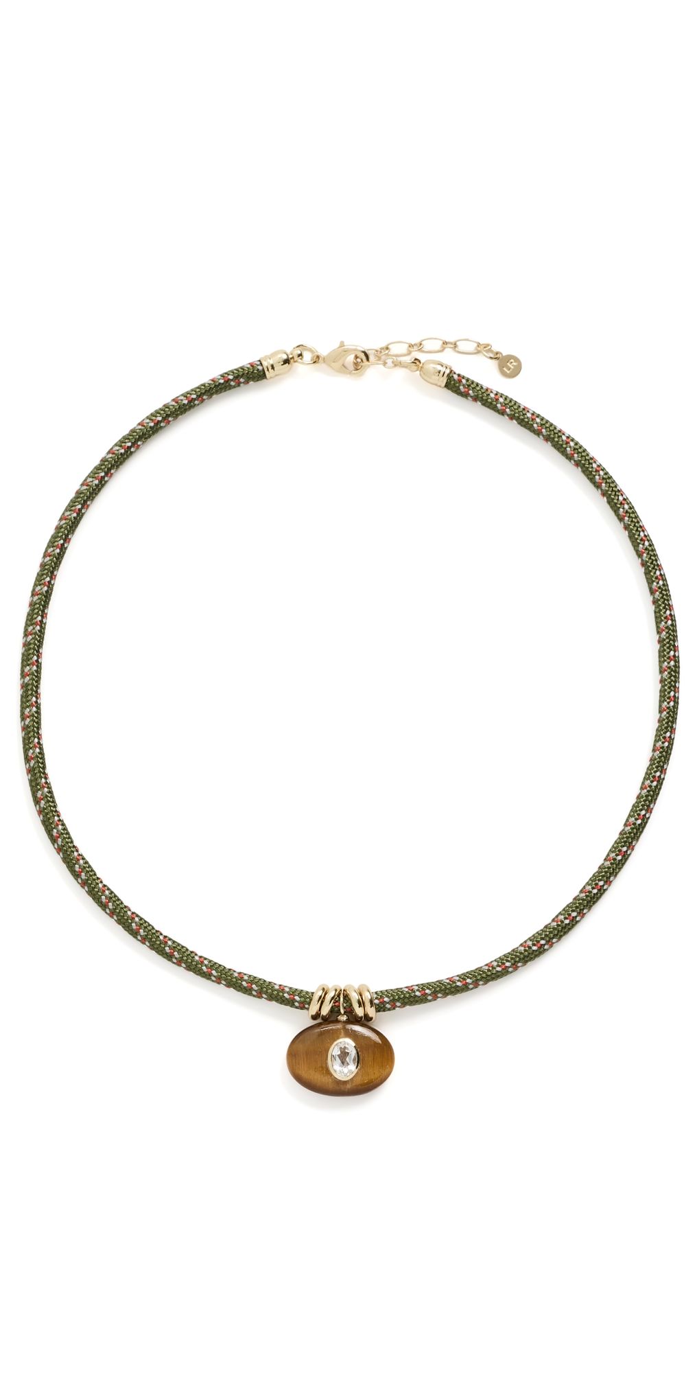 Lacey Ryan Sasha Necklace Green/Brown One Size