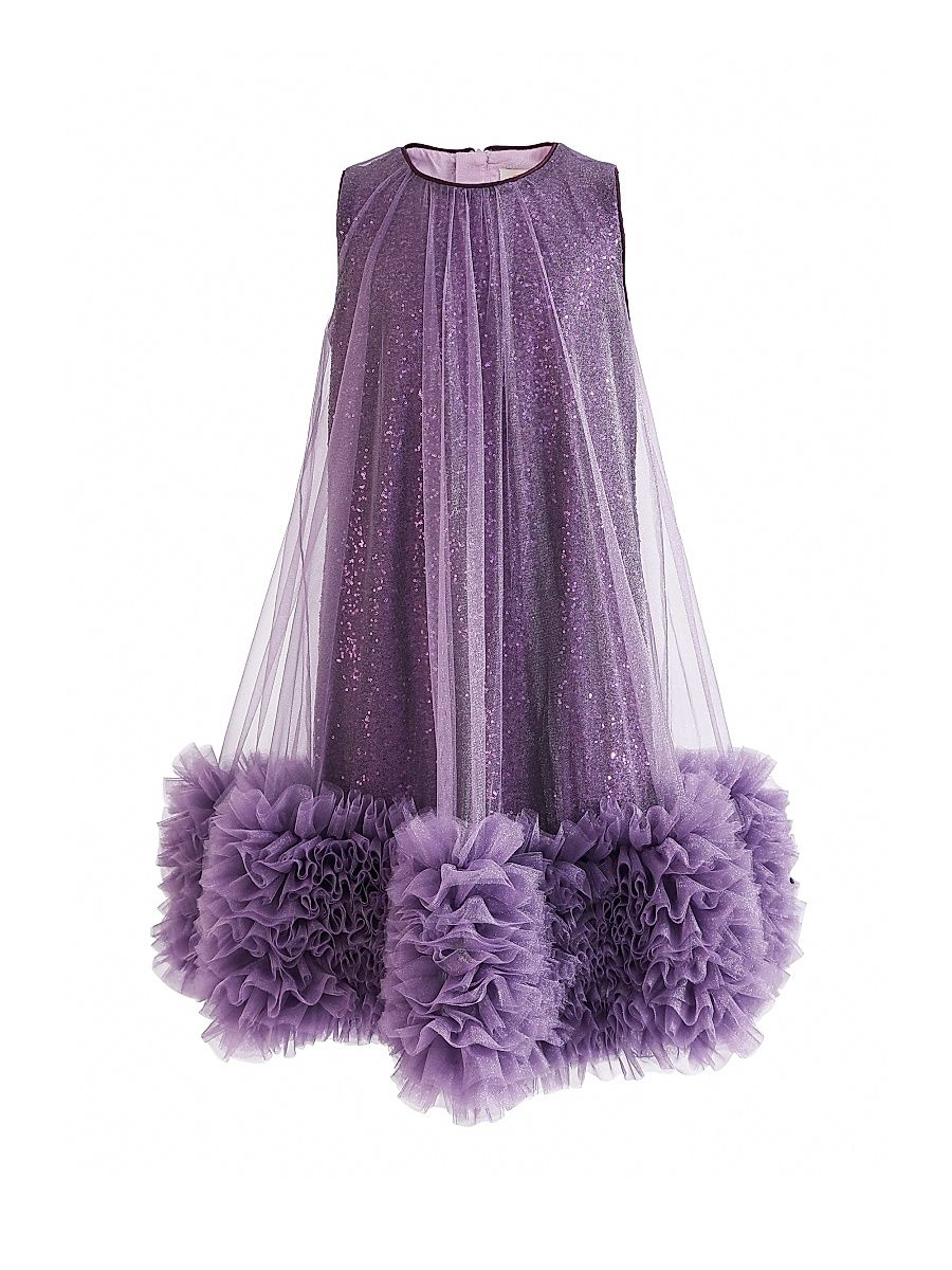 Little Girl's & Girl's Serenata Dress - Purple - Size 5