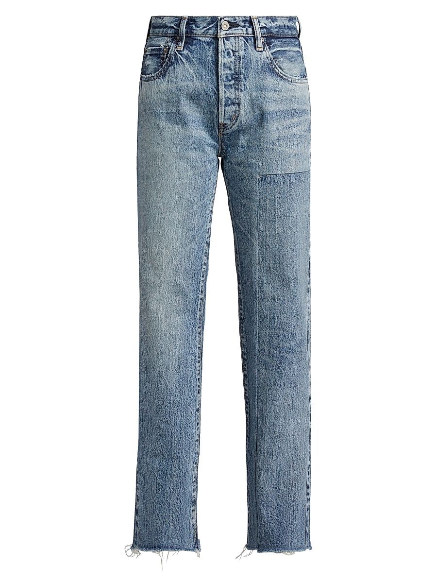 Women's Clarksville High-Rise Straight-Leg Jeans - Blue - Size 28